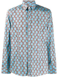 Daniele Alessandrini chain fence dress shirt
