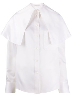 Nina Ricci рубашка на пуговицах с большим воротником