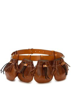 JW Anderson сумка с карманами и бахромой