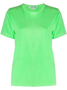 Comme Des Garçons футболка с эффектом потертости