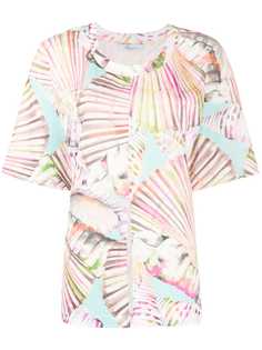 Blumarine tropical print T-shirt