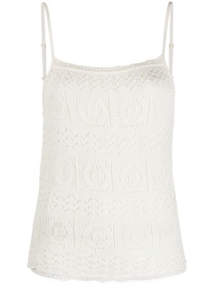 Blumarine croche cami top