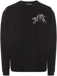 JW Anderson CAMELOT EMBROIDERY LONG SLEEVE T-SHIRT