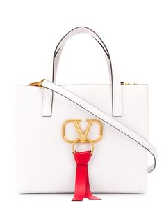 Valentino сумка-тоут Valentino Garavani с логотипом VRing