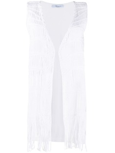 Blumarine удлиненный жилет