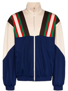 Gucci спортивная куртка с полосками
