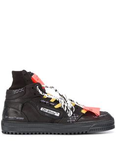 Off-White высокие кеды Off-Court