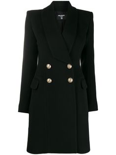 Balmain double-breasted coat