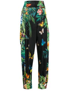 Dolce & Gabbana брюки с принтом Tropical Jungle