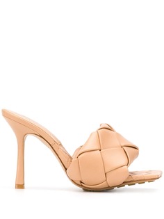 Bottega Veneta босоножки с плетением Intrecciato