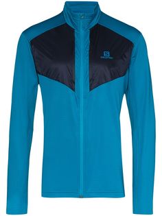 Salomon S/Lab толстовка на молнии с нашивкой-логотипом