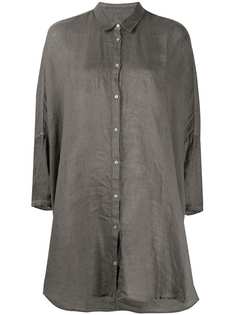 120% Lino рубашка-туника на пуговицах
