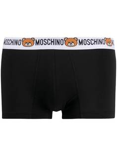 Moschino боксеры с логотипом на поясе