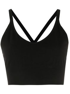 Filippa K Soft Sport бесшовный топ с перекрестными бретелями