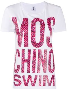 Moschino футболка Moschino Swim с принтом