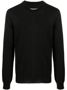 Maison Margiela джемпер с круглым вырезом