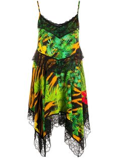 Versace Jeans Couture платье с асимметричным подолом