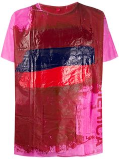 Raf Simons футболка с графичным принтом