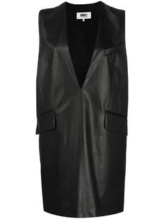 Mm6 Maison Margiela платье-трапеция без рукавов