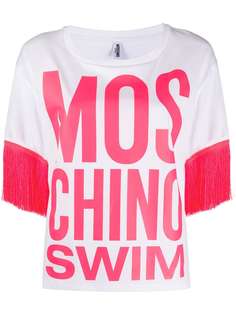 Moschino укороченная футболка Moschino Swim