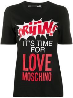 Love Moschino футболка с логотипом