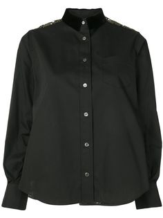 Sacai lace back shirt