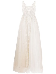 Loulou свадебное платье с вышивкой