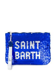 Mc2 Saint Barth клатч Paris с пайетками