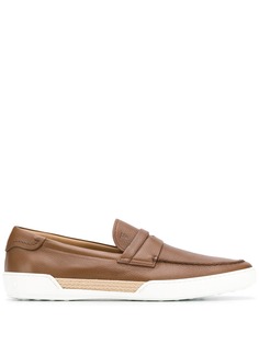 Tods лоферы с плетеной отделкой Tod`S