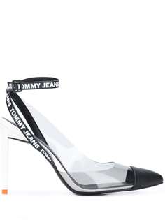 Tommy Jeans прозрачные туфли-лодочки с логотипом