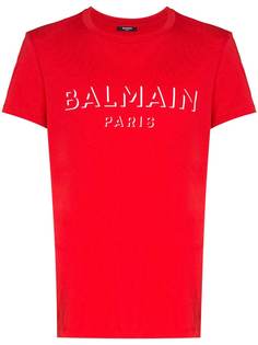 Balmain футболка с логотипом