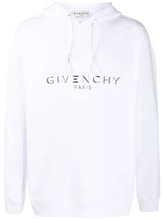 Givenchy худи с аппликацией-логотипом