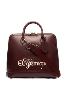 Gucci сумка-тоут Orgasmique с пряжкой Horsebit