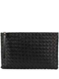 Bottega Veneta клатч с плетением Intrecciato