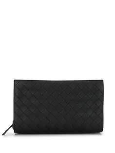 Bottega Veneta плетеная косметичка