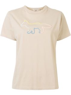 Maison Kitsuné футболка с короткими рукавами