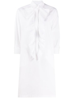 Max Mara платье-рубашка с оборками