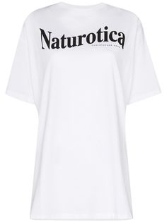 Christopher Kane футболка с принтом Naturotica