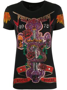 Philipp Plein футболка с принтом
