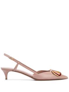 Valentino туфли Valentino Garavani с логотипом VLogo