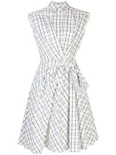 Carolina Herrera платье в клетку