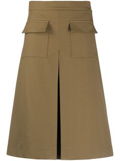 RedValentino юбка миди со складками