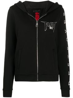 Philipp Plein декорированное худи Kiss Inspired