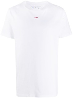 Off-White футболка с логотипом