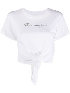 Chiara Ferragni футболка из коллаборации с Champion