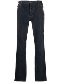 Dolce & Gabbana Pre-Owned прямые джинсы 2000-х годов с декоративной строчкой