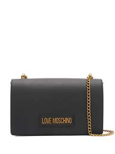 Love Moschino сумка на плечо с металлическим логотипом