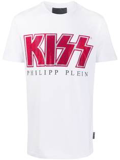 Philipp Plein футболка Kiss с короткими рукавами