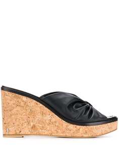Jimmy Choo босоножки June 90 на танкетке