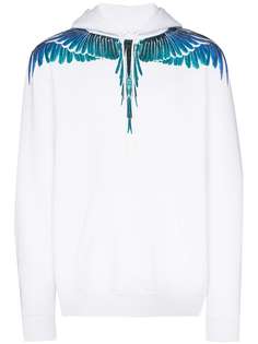 MARCELO BURLON COUNTY OF MILAN Wings print hoodie